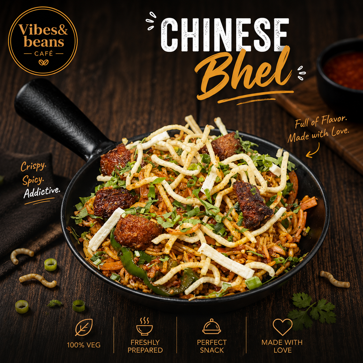 Veg Chinese Bhel - 650ml box