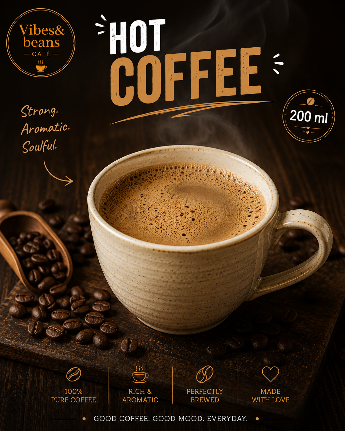 Hot Coffee - 200ml