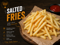 Salted Fries - 500ml box