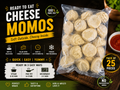 Ready To Eat Cheese Momos (Pack of 25) 🧀