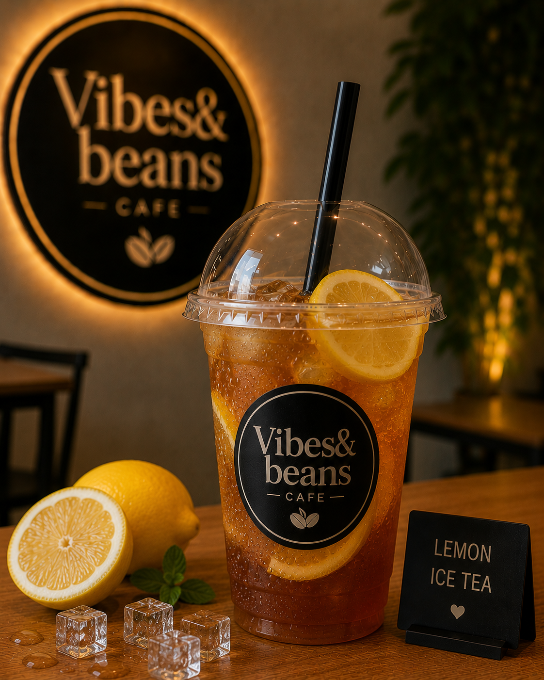 Lemon Ice tea - 350ml glass